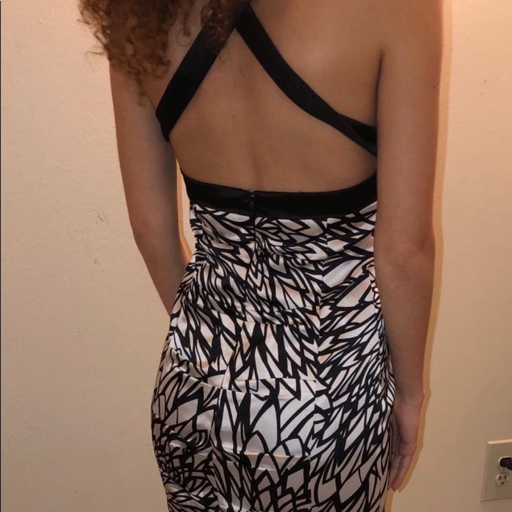 Blac & White Prom/Evening Dress